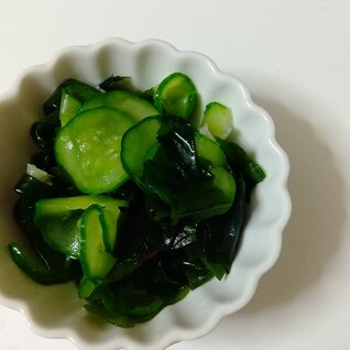小鉢！海藻サラダ＊きゅうりの酢の物